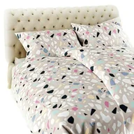 Pościel - Spod Igły I Nitki Pościel flanelowa 220x200 Lastryko różowa - miniaturka - grafika 1