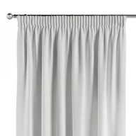 Zasłony - Zasłona na taśmie marszczącej 1 szt., śmietankowa biel, listki, Secret Garden - miniaturka - grafika 1