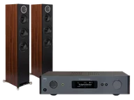 Zestawy stereo - NAD C 379 (czarny) + Debut Reference F5 (czarny) - miniaturka - grafika 1