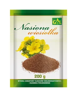 Gal Nasiona Wiesiołka, 200 g Duży wybór produktów | Dostawa kurierem DHL za 10.90zł !!!| Szybka wysyłka do 2 dni roboczych! | - Zdrowa żywność - miniaturka - grafika 1