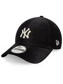 Czapki męskie - New Era Czapka z daszkiem New York Yankees Cord 9Forty 60595254 Czarny - miniaturka - grafika 1