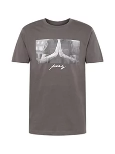 Mister Tee Men Pray Tee T-shirt męski, dostępny w wielu różnych kolorach, rozmiary XS-5XL, ciemny., XXL - Koszulki męskie - miniaturka - grafika 1