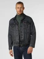 Kurtki męskie - Levi's Męska kurtka jeansowa Mężczyźni Bawełna niebieski jednolity, L - miniaturka - grafika 1