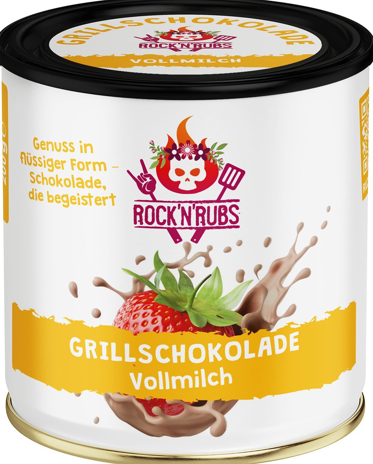 ROCK N RUBS Grillschokolade - Vollmilch 200g MHD 05/26