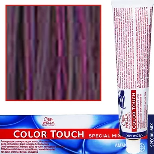 Wella 0/68 Viola bluette Color Touch Senza ammoniaca (1919) 4015600045630 - Farby do włosów i szampony koloryzujące - miniaturka - grafika 1