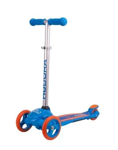Hudora, Hulajnoga trójkołowa, Flitzkids 2.0 (11063), niebieski - Hulajnogi - miniaturka - grafika 1