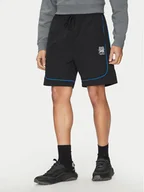Spodenki męskie - HUGO Szorty sportowe Garat 50542807 Czarny Regular Fit - miniaturka - grafika 1