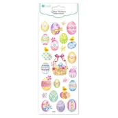 Scrapbooking - Naklejki Brokatowe Dalprint 24Szt Pisananki Dpnb 093 - miniaturka - grafika 1