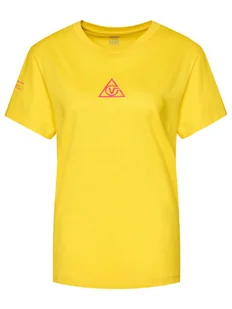 Vans T-Shirt Tri Boyfriend VN0A4SCY Żółty Regular Fit - Koszulki i topy damskie - miniaturka - grafika 1