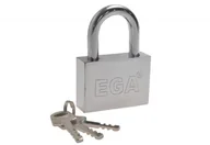 Kłódki - Kłódka chromowana 70 mm - miniaturka - grafika 1