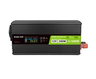 Green Cell Inwerter 12V na 230V PowerInverter 500/1000W - Akcesoria motoryzacyjne - miniaturka - grafika 2