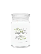 Świece - Yankee Candle Świeca zapachowa "White Gardenia" - 567 g - miniaturka - grafika 1