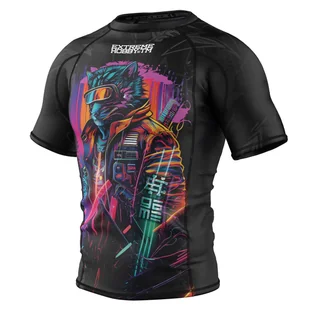 Koszulka Męska na siłownię rashguard MMA EXTREME HOBBY CYBER ANIMALS - Kimona, stroje i obuwie - miniaturka - grafika 1