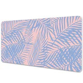 Podkładki na biurko - Mata z nadrukiem na biurko Palmowe liście 90x45 cm - miniaturka - grafika 1