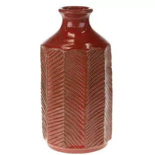 Wazon z terakoty ceglany 27 cm - Wazony i flakony - miniaturka - grafika 1