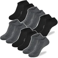Skarpetki męskie - TASTIQ PREMIUM Skarpetki Stopki Męskie Bawełna BLACKMIX 6 Par Rozmiar 35/38 - miniaturka - grafika 1
