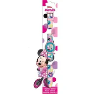 Zabawki interaktywne dla dzieci - Zegarek KIDS EUROSWAN Myszka Minnie MN4443 - miniaturka - grafika 1