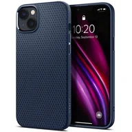 Etui i futerały do telefonów - Etui SPIGEN Liquid Air do Apple iPhone 14 Granatowy - miniaturka - grafika 1