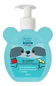 Kosmetyki kąpielowe dla dzieci - Beautyderm Kids Żel 2w1 do mycia ciała i włosów truskawkowo-bananowy 300 ml - miniaturka - grafika 1