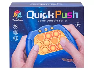 Zabawka Gra Elektroniczna Antystresowa Pop IT Sensoryczna, Wypychanka, Pad, Kontroler GRANATOWY - Zabawki interaktywne dla dzieci - miniaturka - grafika 2