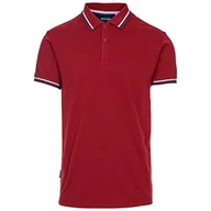 Koszulki męskie - Trespass Męska koszulka polo polo czerwony Mer S MATOPOTR0002 - miniaturka - grafika 1