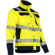 Odzież robocza - Odblaskowa kurtka odblaskowa LMA T4 L Fluorescencyjny żółty/Granatowy - 2219 T4/L - miniaturka - grafika 1