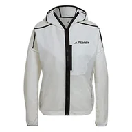 Kurtki damskie - adidas Kurtka damska Agr Ww J, biały (nondye), M - miniaturka - grafika 1