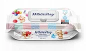 Chusteczki nawilżane - Chusteczki nawilżane z klipsem WhiteDay Bear 72 sztuki - miniaturka - grafika 1