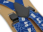 Dodatki do ubrań - Szerokie niebieskie narciarskie szelki do spodni - WINTER SEASON T36 - miniaturka - grafika 1