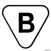 Systemy ekspozycyjne i znaki informacyjne - MA009 ZNAK BEZPIECZEŃSTWA, FN - FOLIA SAMOPRZYLEPNA; (100X100MM) - miniaturka - grafika 1