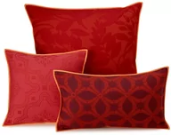 Poszewki na poduszki - Le Jacquard Fran ais Poszewka dekoracyjna Bahia Czerwona - miniaturka - grafika 1