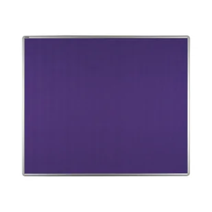 ekoTAB Tablica tekstylna ekoTAB w aluminiowej ramie 120 x 90 cm, fioletowa 535107 - Tablice i flipcharty - miniaturka - grafika 1