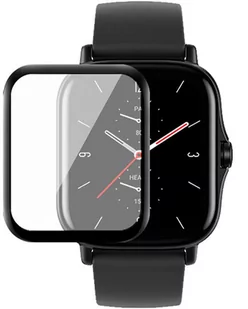 Hofi Szkło Hybrydowe do Amazfit GTS 3 Black - Szkła hartowane na telefon - miniaturka - grafika 1