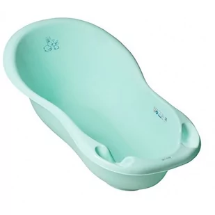 Tega Baby TEGA Wanienka 102cm KRÓLICZKI KR-005 z odpływem miętowa 44004 - Wanienki dla dzieci - miniaturka - grafika 1
