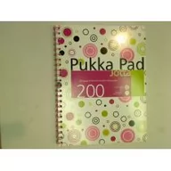 Szkolne artykuły papiernicze - Pukka Pad Kołozeszyt Pads Confetii A4 krata 200 595032608665324) różowy - miniaturka - grafika 1