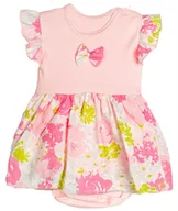 Body dla niemowląt - BODY SUKIENKA KRÓTKI RĘKAW BODOSUKIENKA Niemowlęce body bawełniane Rozm 68 - miniaturka - grafika 1