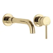 Baterie podtynkowe - Rea Bateria podtynkowa Rea Lungo LONG Gold złota + BOX - miniaturka - grafika 1