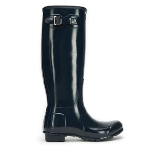 Kalosze Hunter WFT1000RGL Granatowy - Kalosze damskie - miniaturka - grafika 1