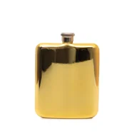 Piersiówki - Piersiówka  elegancka ALCOLE FLASK złota 0,24 - miniaturka - grafika 1