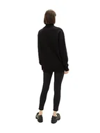 Spodnie damskie - TOM TAILOR Spodnie damskie, 14482 – Deep Black, 36W / 28L - miniaturka - grafika 1