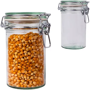 500ml SŁOIK szklany hermetyczny z kapslem POJEMNIK kuchenny 500 ml 0,5l - Pojemniki kuchenne - miniaturka - grafika 1