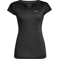 Koszulki i topy damskie - Koszulka damska Puez Melange Dry S/S Tee Salewa - miniaturka - grafika 1