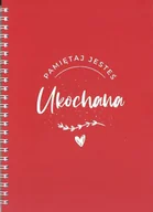 Dewocjonalia - Zeszyt Mój dziennik - Pamiętaj, jesteś ukochana - miniaturka - grafika 1