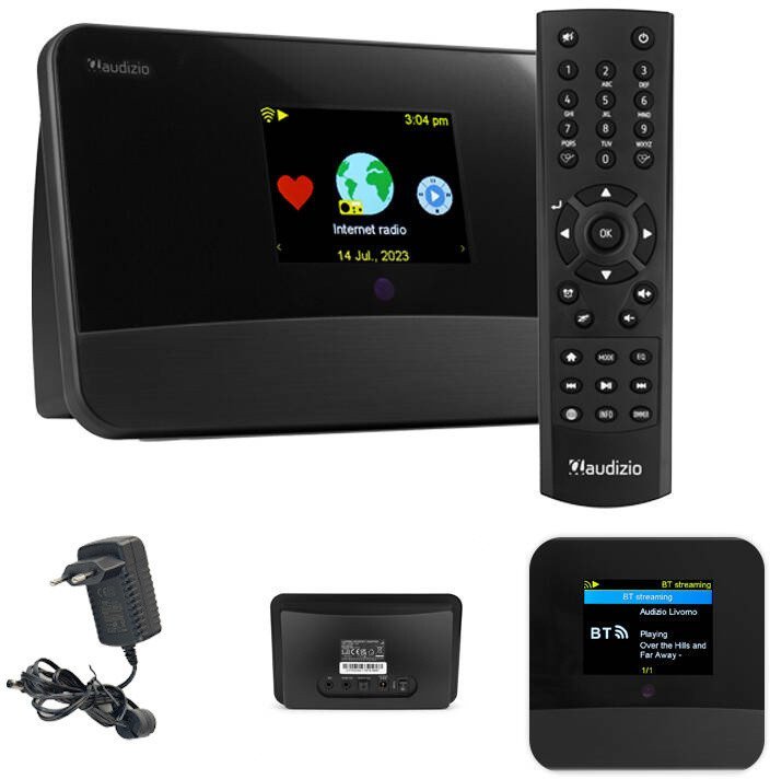 Audizio Radio internetowe Livorno BT DAB+ FM i WIFI one size