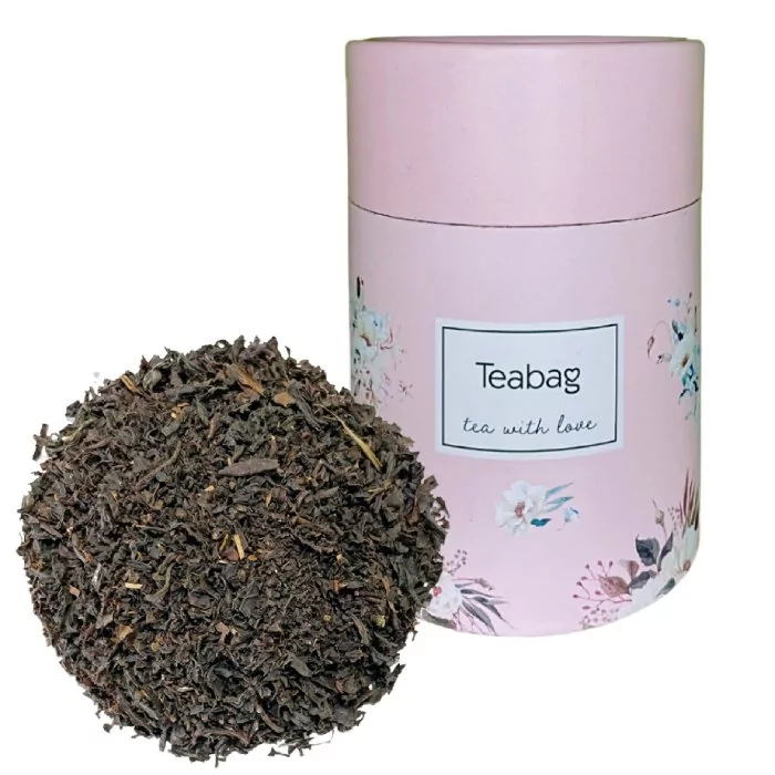 TEABAG Czarna herbata Teabag Earl Grey 50g Różowa tuba teabag2-4-uniw