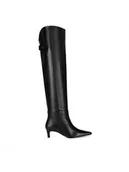 Kozaki damskie - Gino Rossi Kozaki TONI-116142 Czarny - miniaturka - grafika 1