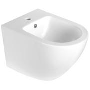 Bidety - Biały bidet wiszący Delos Kerra - miniaturka - grafika 1