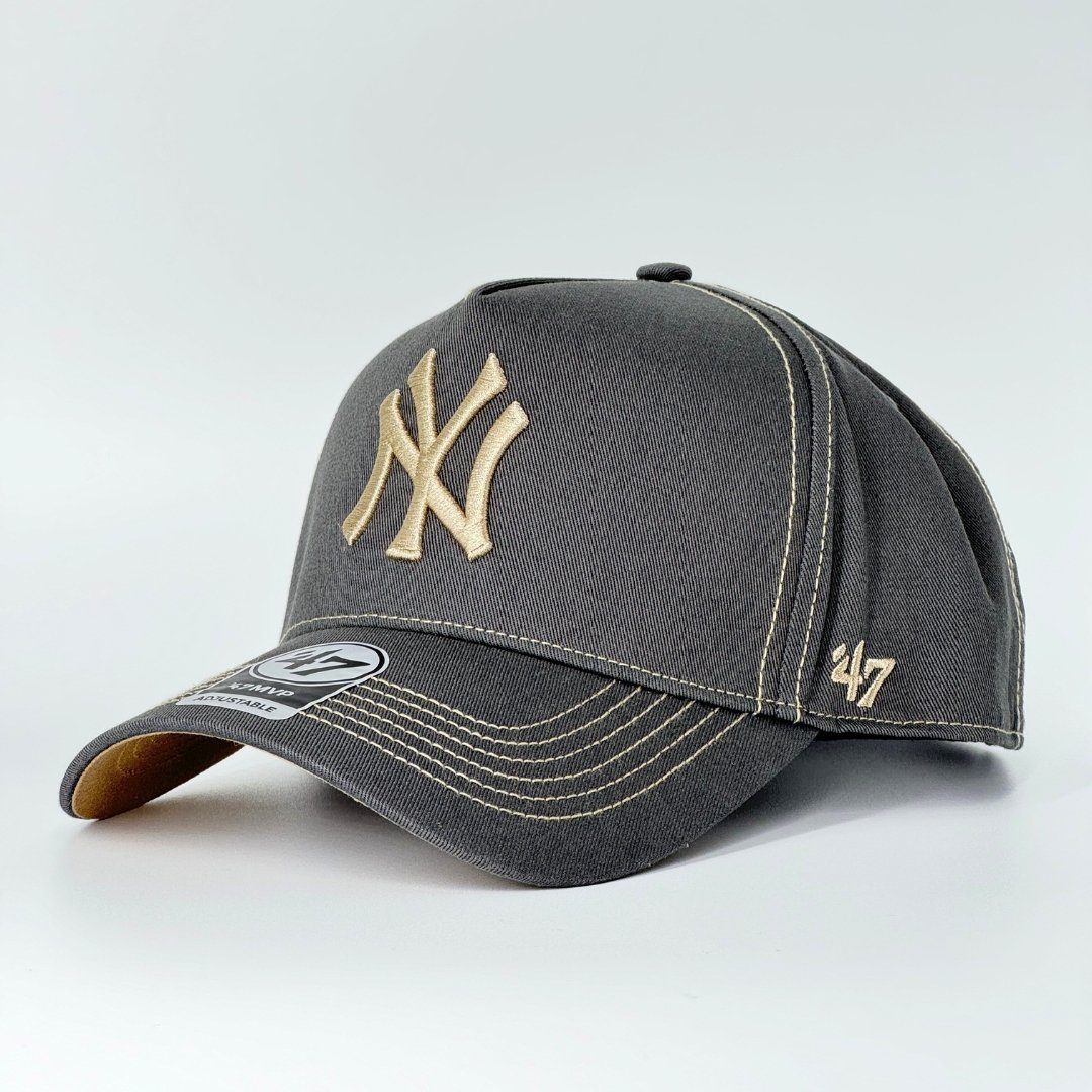 47 Brand czapka z daszkiem New York Yankees szary rozmiar uniwersalny