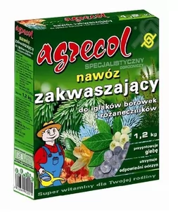 Agrecol nawóz zakwaszający - iglaki, borówki, różaneczniki 1200g - Nawozy ogrodnicze - miniaturka - grafika 1