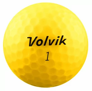 Piłki golfowe VOLVIK VIMAT Soft (żółty mat) - Golf - miniaturka - grafika 4